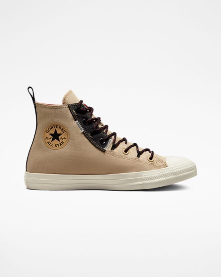 Tenisky Vysoke Converse Chuck Taylor All Star Rugged Basics Panske Hnedožltý Oranžové | SK Y5BNE6